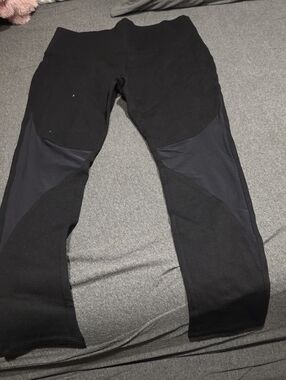 Ci Sono Black Panel Stretch Joggers